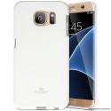 Silikonski etui "Goospery" za Samsung Galaxy S7 Edge, Bela barva