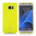 Silikonski etui "Goospery" za Samsung Galaxy S7 Edge, Zelena barva