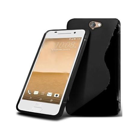 Silikon etui S za HTC One A9, Črna barva