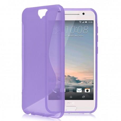 Silikon etui S za HTC One A9, Vijolična barva