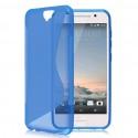 Silikon etui S za HTC One A9, Modra barva