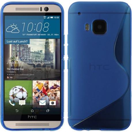 Silikon etui S za HTC One M9, Modra barva