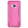 Silikon etui S za HTC One M9, Pink barva