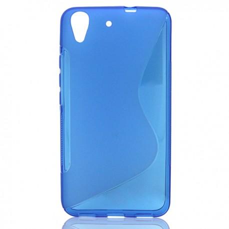 Silikon etui S za Huawei Y6, Modra barva