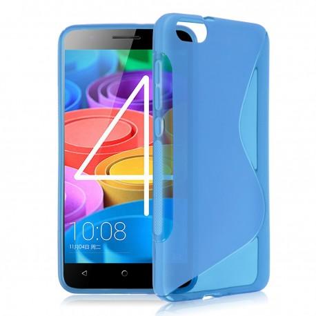 Silikon etui S za Huawei Honor 4X, Modra barva
