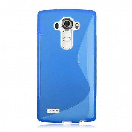 Silikonski etui S za LG G4, Modra barva
