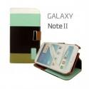 Torbica "Book" za Samsung Galaxy Note 2, Barvna