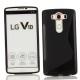 Silikon etui S za LG V10, Črna barva