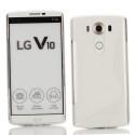 Silikon etui S za LG V10, Transparent barva