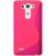 Silikon etui S za LG V10, Pink barva