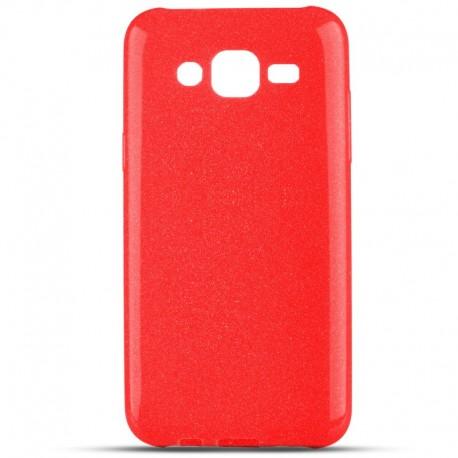 Silikon etui za Samsung Galaxy J5 (2016), 0,5mm, rdeča barva