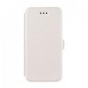 Preklopna Torbica Fancy "Slim" za Samsung Galaxy J5, Bela barva