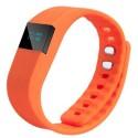 Pametna zapestnica "Fitness Tracker" v oranžni barvi