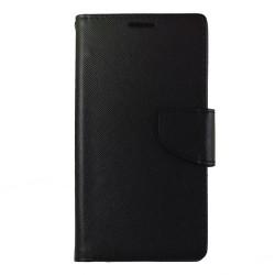 Preklopna Torbica "Fancy" za Huawei P9 Plus, Črna barva