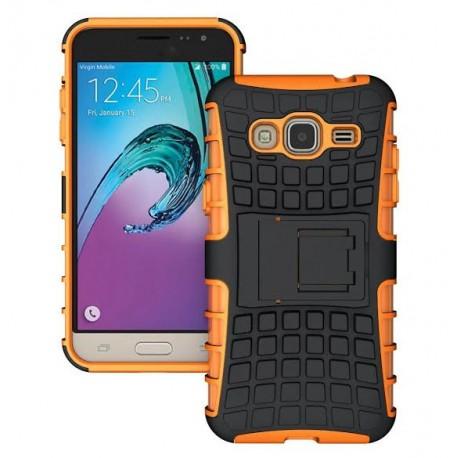 Etui "Dual Armor" za Samsung Galaxy J1 (2016), oranžna barva