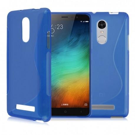 Silikon etui S za Xiaomi Redmi Note 3, Modra barva