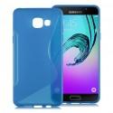 Silikon etui S za Samsung Galaxy A3 2016, Modra barva