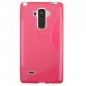Silikonski etui S za LG G4 Stylus, Pink barva
