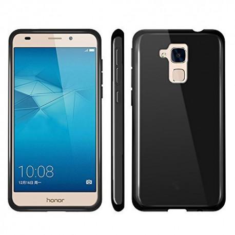 Silikon etui za Huawei Honor 7 Lite, 0,5mm, črna barva