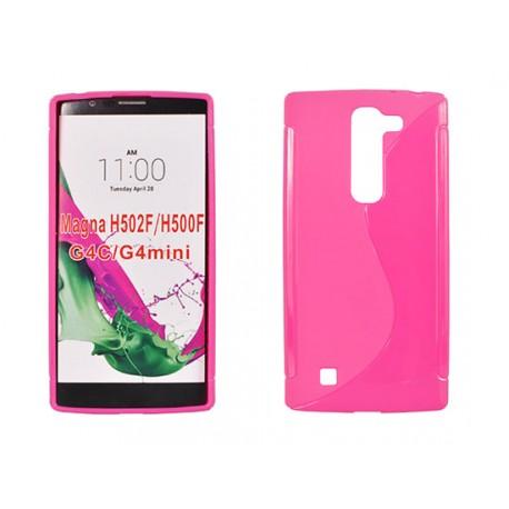 Silikon etui S za LG G4C, Pink barva