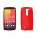 Silikon etui za LG Magna, Rdeča barva
