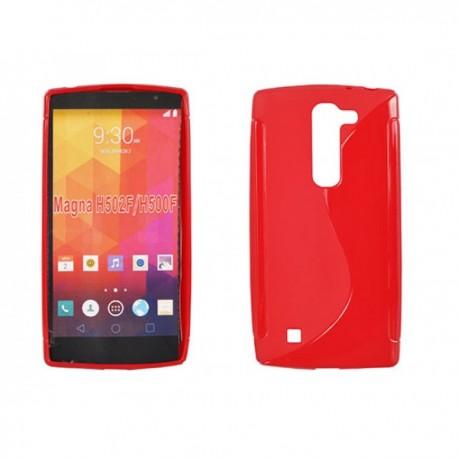 Silikon etui za LG Magna, Rdeča barva