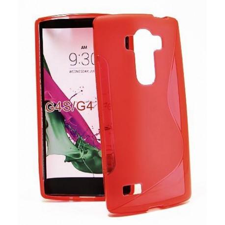 Silikon etui S za LG G4S, Rdeča barva