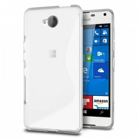 Silikon etui S za Microsoft Lumia 650, Transparent