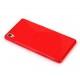 Silikon etui S za Sony Xperia M4 Aqua, Rdeča barva
