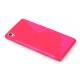 Silikon etui S za Sony Xperia M4 Aqua, Pink barva