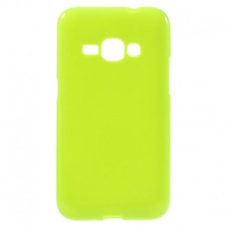 Silikon etui za Samsung Galaxy J1 (2016), 0,5mm, Zelena barva