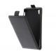 Preklopna Torbica "flexi" za Sony Xperia E5, Črna barva