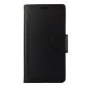 Preklopna Torbica "Fancy" za Sony Xperia E5, Črna barva