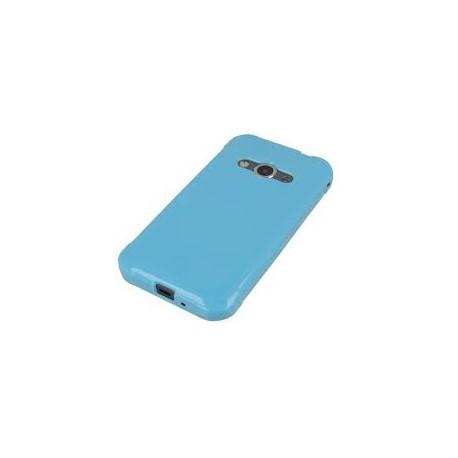 Silikon etui za Samsung Galaxy Xcover 3, Modra barva+ folija ekrana