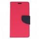 Preklopna Torbica "Fancy" za Huawei Nova, Pink barva