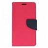 Preklopna Torbica "Fancy" za Huawei Nova Plus, Pink barva