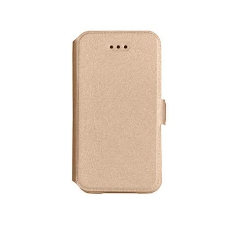 Preklopna Torbica Fancy "Slim" za Huawei Honor 7 Lite, Zlata barva