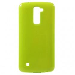 Silikonski etui "Slim" za LG K8, 0,5mm, Zelena barva