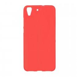 Silikonski etui "Slim" za Huawei Y6 II, 0,5mm, Rdeča barva