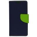 Preklopna Torbica "Fancy" za Microsoft Lumia 535, Modra barva