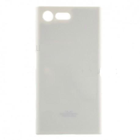 Silikonski etui "Goospery" za Sony Xperia X Compact, Bela barva