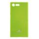Silikonski etui "Goospery" za Sony Xperia X Compact, Zelena barva