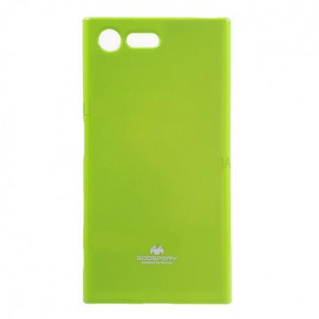 Silikonski etui "Goospery" za Sony Xperia X Compact, Zelena barva