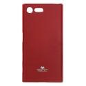 Silikonski etui "Goospery" za Sony Xperia X Compact, Rdeča barva