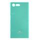 Silikonski etui "Goospery" za Sony Xperia X Compact, Mint barva