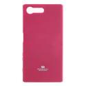 Silikonski etui "Goospery" za Sony Xperia X Compact, Pink barva