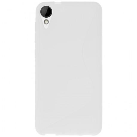 Silikonski etui "Jelly" za HTC Desire 825, Bela barva