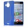 Silikonski etui S za Microsoft Lumia 950 XL +zaščitna folija zaslona, modra barva
