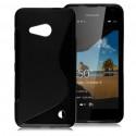 Silikonski etui S za Microsoft Lumia 550, Črna barva