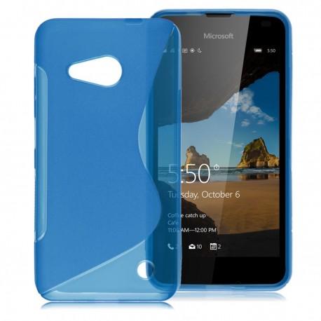 Silikonski etui S za Microsoft Lumia 550, Modra barva